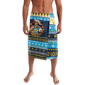 Santa’s Titan Warrior Personalized Lavalava Christmas Rugby League Spirit - Aussie Hoodie