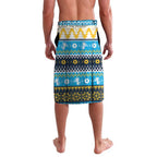 Santa’s Titan Warrior Personalized Lavalava Christmas Rugby League Spirit - Aussie Hoodie