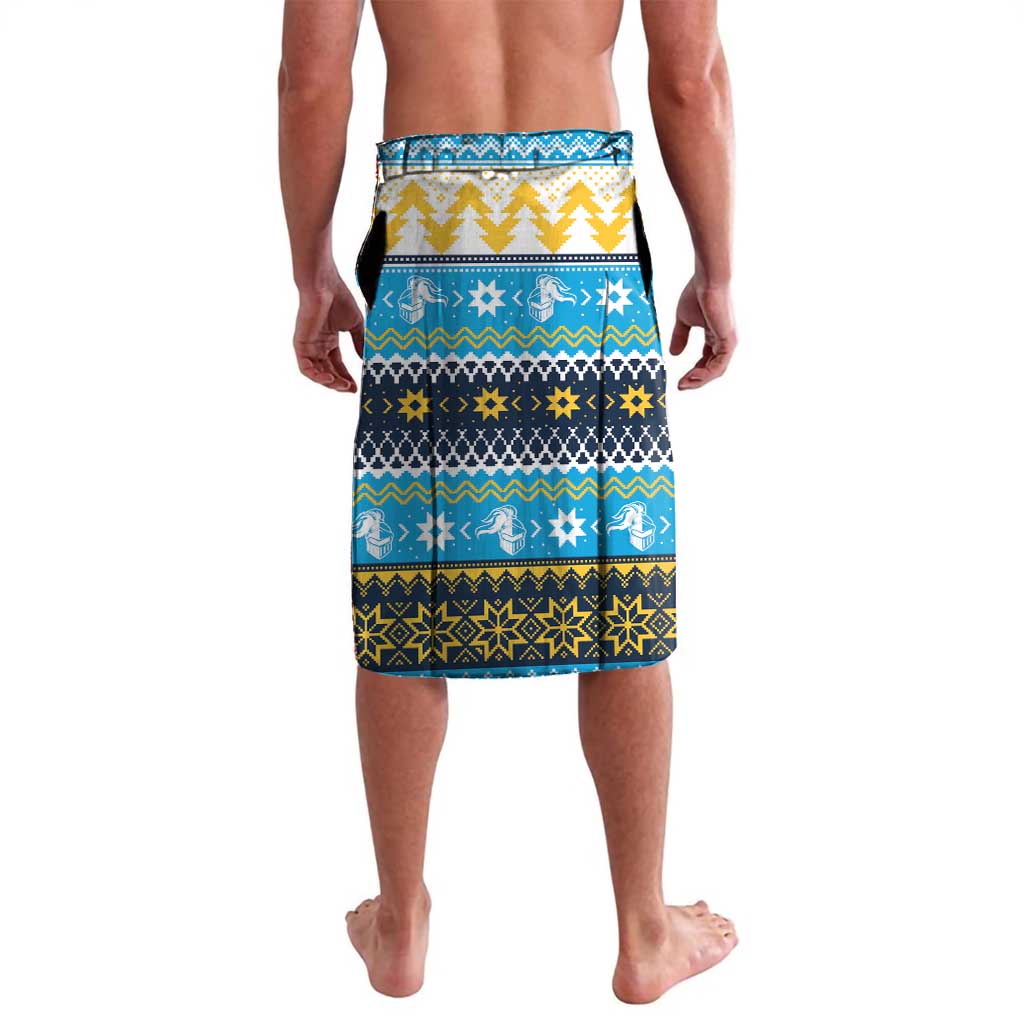 Santa’s Titan Warrior Personalized Lavalava Christmas Rugby League Spirit - Aussie Hoodie