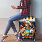 Santa’s Titan Warrior Personalized Luggage Cover Christmas Rugby League Spirit - Aussie Hoodie