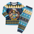 Santa’s Titan Warrior Personalized Christmas Pajama Set Christmas Rugby League Spirit - Aussie Hoodie