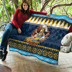Santa’s Titan Warrior Personalized Quilt Christmas Rugby League Spirit - Aussie Hoodie