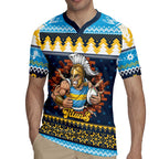 Santa’s Titan Warrior Personalized Rugby Jersey Christmas Rugby League Spirit - Aussie Hoodie