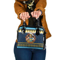 Santa’s Titan Warrior Personalized Shoulder Handbag Christmas Rugby League Spirit - Aussie Hoodie