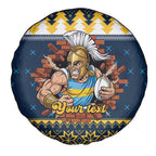 Santa’s Titan Warrior Personalized Spare Tire Cover Christmas Rugby League Spirit - Aussie Hoodie