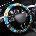 Santa’s Titan Warrior Steering Wheel Cover Christmas Rugby League Spirit - Aussie Hoodie