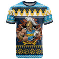 Santa’s Titan Warrior Personalized T Shirt Christmas Rugby League Spirit - Aussie Hoodie