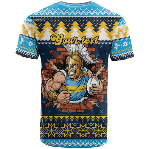 Santa’s Titan Warrior Personalized T Shirt Christmas Rugby League Spirit - Aussie Hoodie