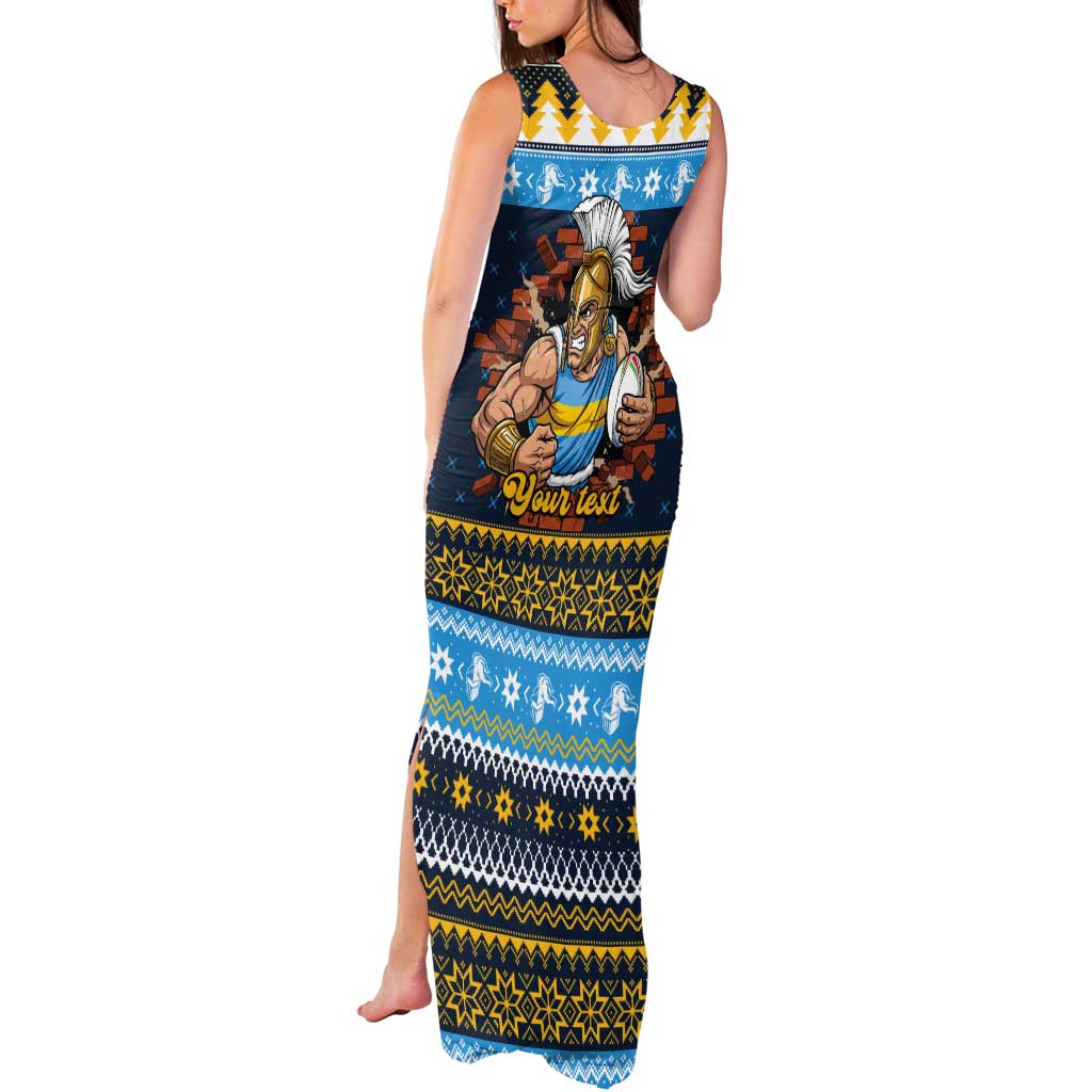 Santa’s Titan Warrior Personalized Tank Maxi Dress Christmas Rugby League Spirit - Aussie Hoodie