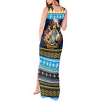 Santa’s Titan Warrior Personalized Tank Maxi Dress Christmas Rugby League Spirit - Aussie Hoodie