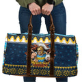 Santa’s Titan Warrior Personalized Travel Bag Christmas Rugby League Spirit - Aussie Hoodie