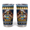 Santa’s Titan Warrior Personalized Tumbler Cup Christmas Rugby League Spirit - Aussie Hoodie