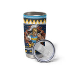 Santa’s Titan Warrior Personalized Tumbler Cup Christmas Rugby League Spirit - Aussie Hoodie