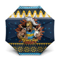 Santa’s Titan Warrior Personalized Umbrella Christmas Rugby League Spirit - Aussie Hoodie