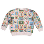 Australia Wildlife Christmas Stamps Kid Ugly Christmas Sweater Pink Aussie Native Animal Seamless Pattern