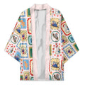 Australia Wildlife Christmas Stamp Kimono Pink Aussie Native Animal Seamless Pattern