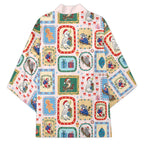 Australia Wildlife Christmas Stamp Kimono Pink Aussie Native Animal Seamless Pattern