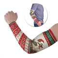 Aussie Kookaburra Christmas Arm Sleeves Festive Knitted Pattern Inspired