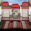 Aussie Kookaburra Christmas Back Car Seat Cover Festive Knitted Pattern Inspired
