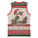 Aussie Kookaburra Christmas Basketball Jersey Festive Knitted Pattern Inspired