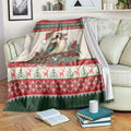 Aussie Kookaburra Christmas Blanket Festive Knitted Pattern Inspired