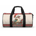 Aussie Kookaburra Christmas Duffle Bag Festive Knitted Pattern Inspired