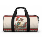 Aussie Kookaburra Christmas Duffle Bag Festive Knitted Pattern Inspired