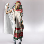 Aussie Kookaburra Christmas Hooded Blanket Festive Knitted Pattern Inspired