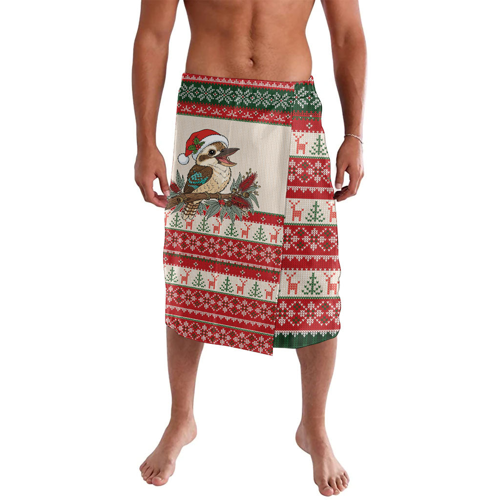 Aussie Kookaburra Christmas Lavalava Festive Knitted Pattern Inspired