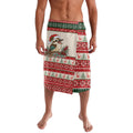 Aussie Kookaburra Christmas Lavalava Festive Knitted Pattern Inspired