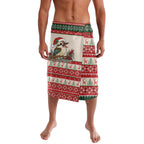 Aussie Kookaburra Christmas Lavalava Festive Knitted Pattern Inspired