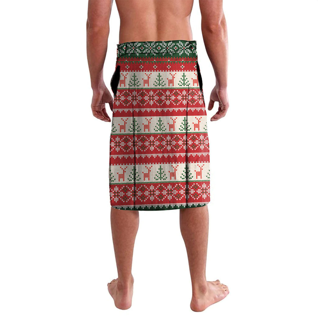 Aussie Kookaburra Christmas Lavalava Festive Knitted Pattern Inspired