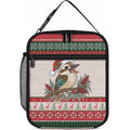 Aussie Kookaburra Christmas Lunch Bag Festive Knitted Pattern Inspired