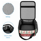 Aussie Kookaburra Christmas Lunch Bag Festive Knitted Pattern Inspired