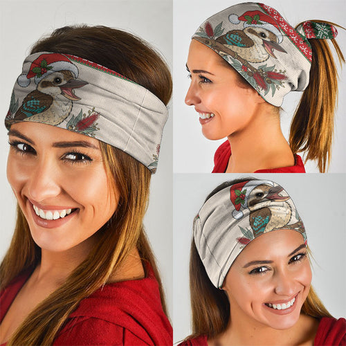 Aussie Kookaburra Christmas Neck Gaiter Festive Knitted Pattern Inspired