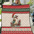 Aussie Kookaburra Christmas Quilt Festive Knitted Pattern Inspired