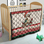Aussie Kookaburra Christmas Quilt Festive Knitted Pattern Inspired