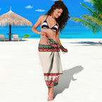 Aussie Kookaburra Christmas Sarong Festive Knitted Pattern Inspired