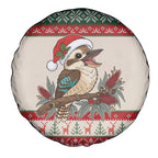 Aussie Kookaburra Christmas Spare Tire Cover Festive Knitted Pattern Inspired