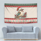 Aussie Kookaburra Christmas Tapestry Festive Knitted Pattern Inspired