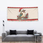 Aussie Kookaburra Christmas Tapestry Festive Knitted Pattern Inspired