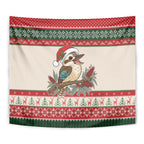 Aussie Kookaburra Christmas Tapestry Festive Knitted Pattern Inspired