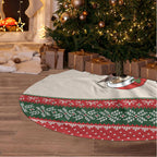 Aussie Kookaburra Christmas Tree Skirt Festive Knitted Pattern Inspired