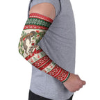 Aussie Sugar Glider Christmas Arm Sleeves Festive Knitted Pattern Inspired