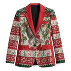 Aussie Sugar Glider Christmas Blazer Festive Knitted Pattern Inspired