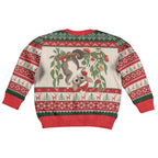 Aussie Sugar Glider Christmas Kid Ugly Christmas Sweater Festive Knitted Pattern Inspired