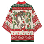 Aussie Sugar Glider Christmas Kimono Festive Knitted Pattern Inspired