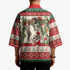 Aussie Sugar Glider Christmas Kimono Festive Knitted Pattern Inspired