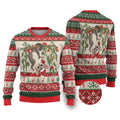 Aussie Sugar Glider Christmas Ugly Christmas Sweater Festive Knitted Pattern Inspired