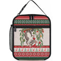 Aussie Sugar Glider Christmas Lunch Bag Festive Knitted Pattern Inspired